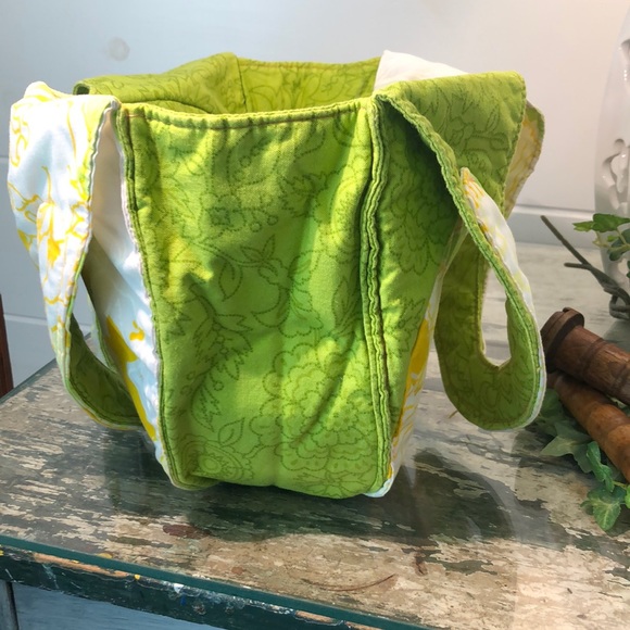 Floral Fabric Bag - Picture 3 of 7